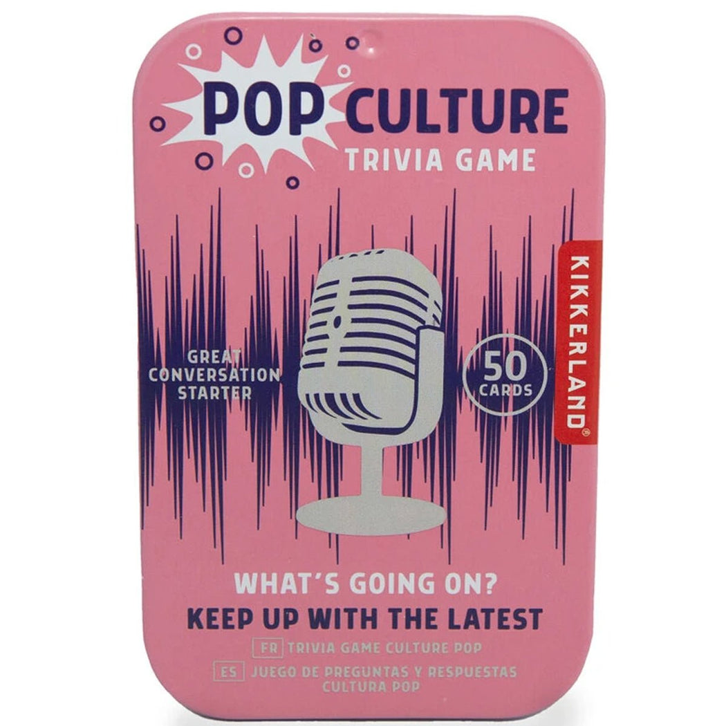 Pop Culture Trivia Game - Lockwood Shop - Kikkerland