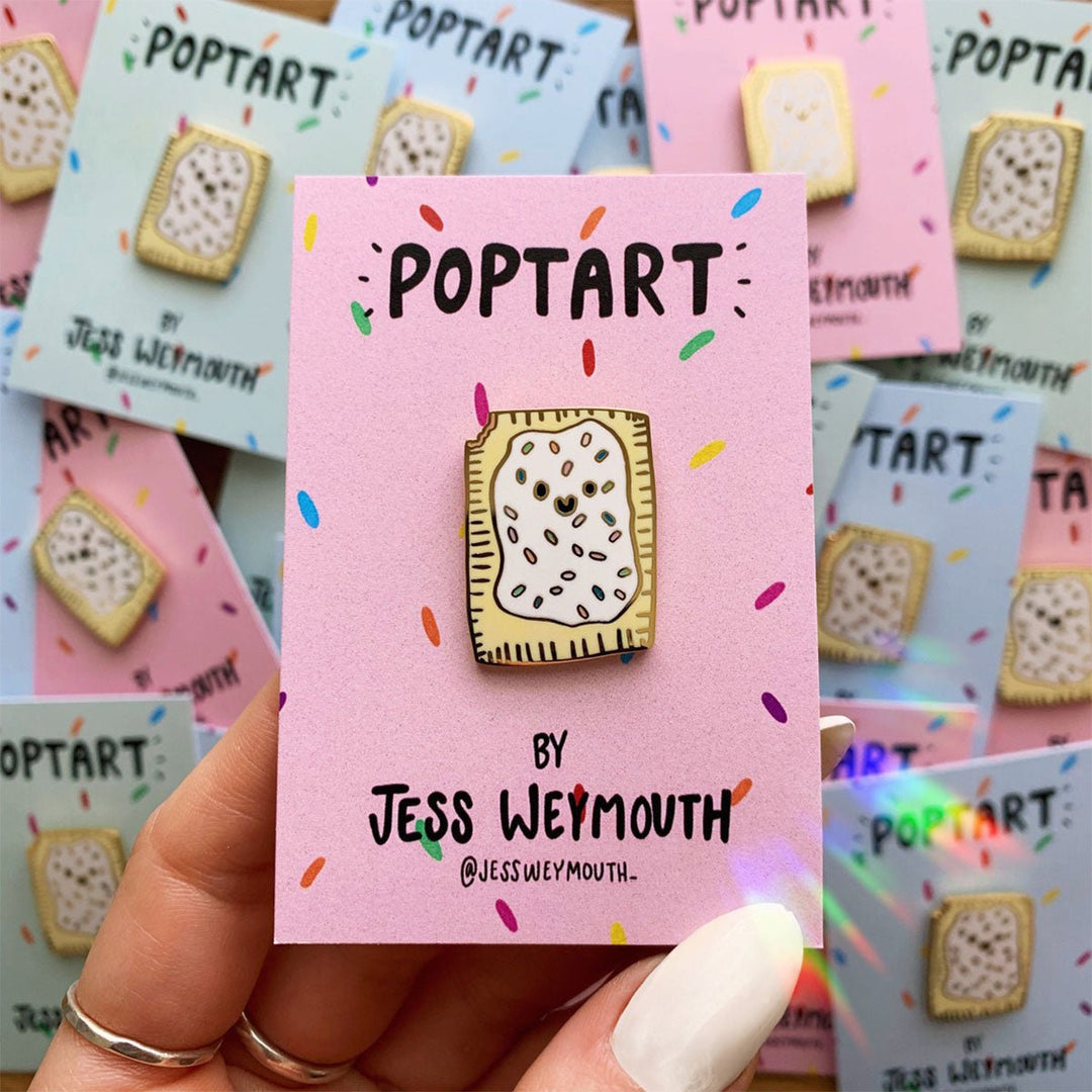 Pop Tart Enamel Pin - Lockwood Shop - Jess Weymouth