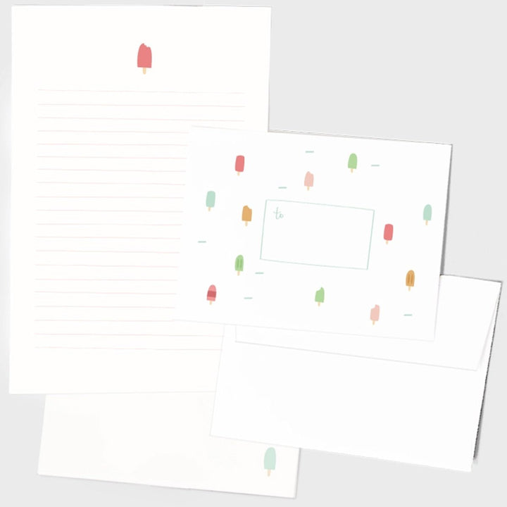 Popsicle Letter Writing Set - Lockwood Shop - A Jar of Pickles