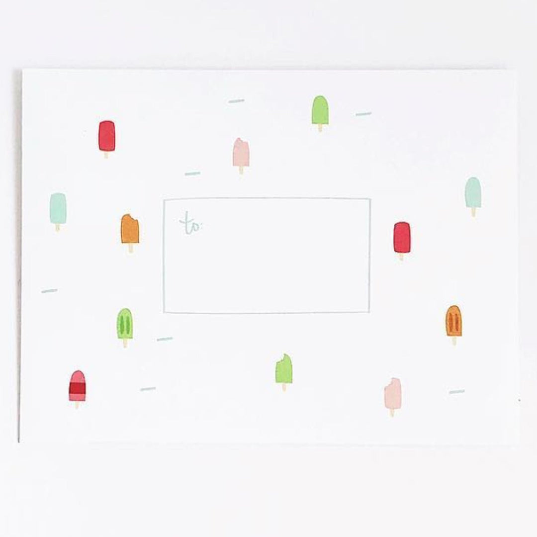 Popsicle Letter Writing Set - Lockwood Shop - A Jar of Pickles