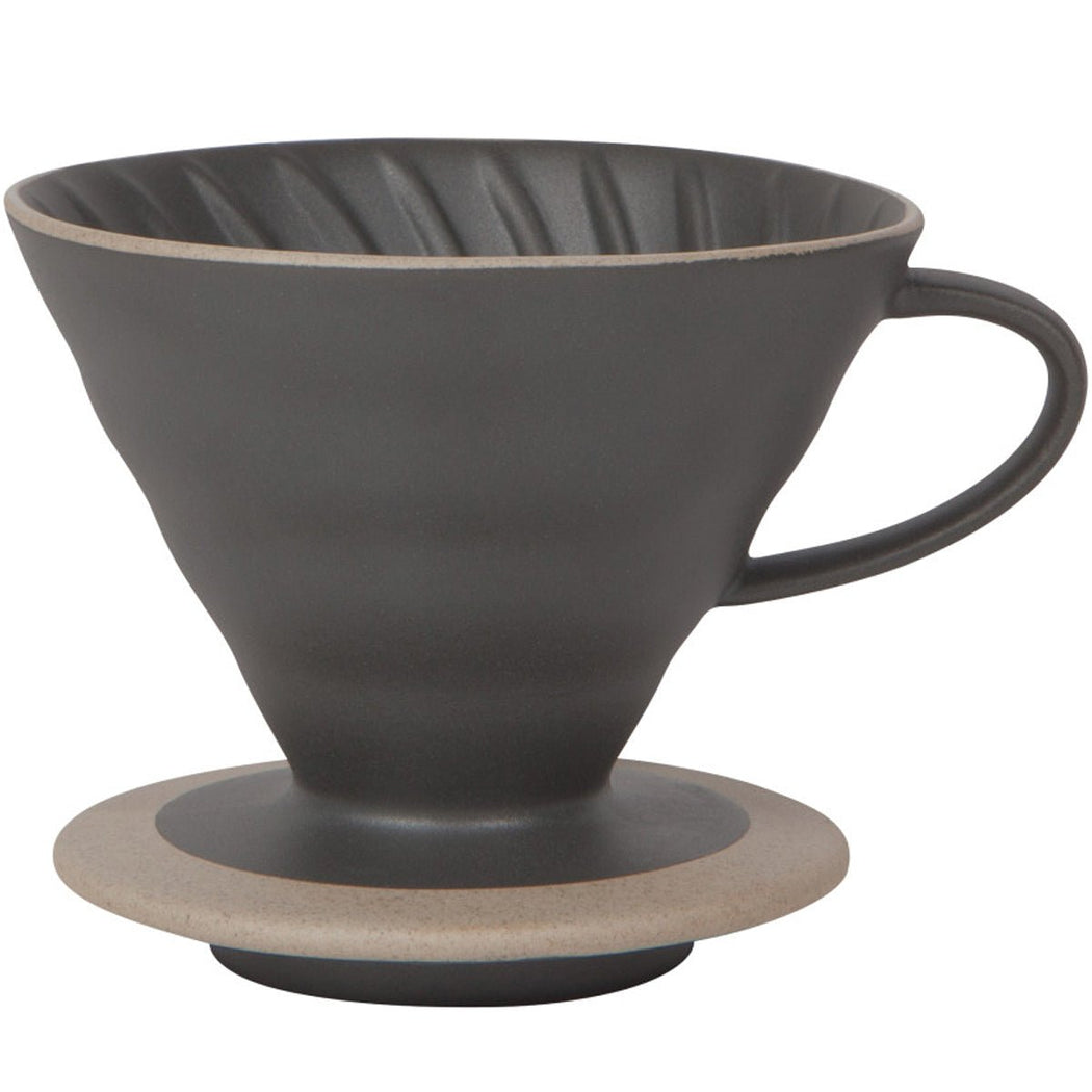 Pour Over Coffee Set in Matte Black Ceramic - Lockwood Shop - Now Designs