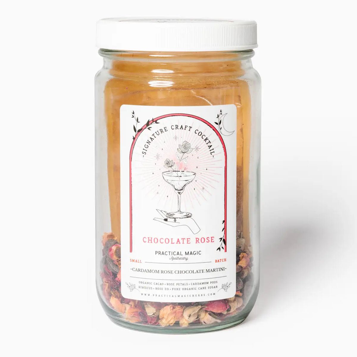 Practical Magic Apothecary Cocktail Kit - Cardamom Chocolate Rose Martini - Lockwood Shop - Practical Magic Apothecary