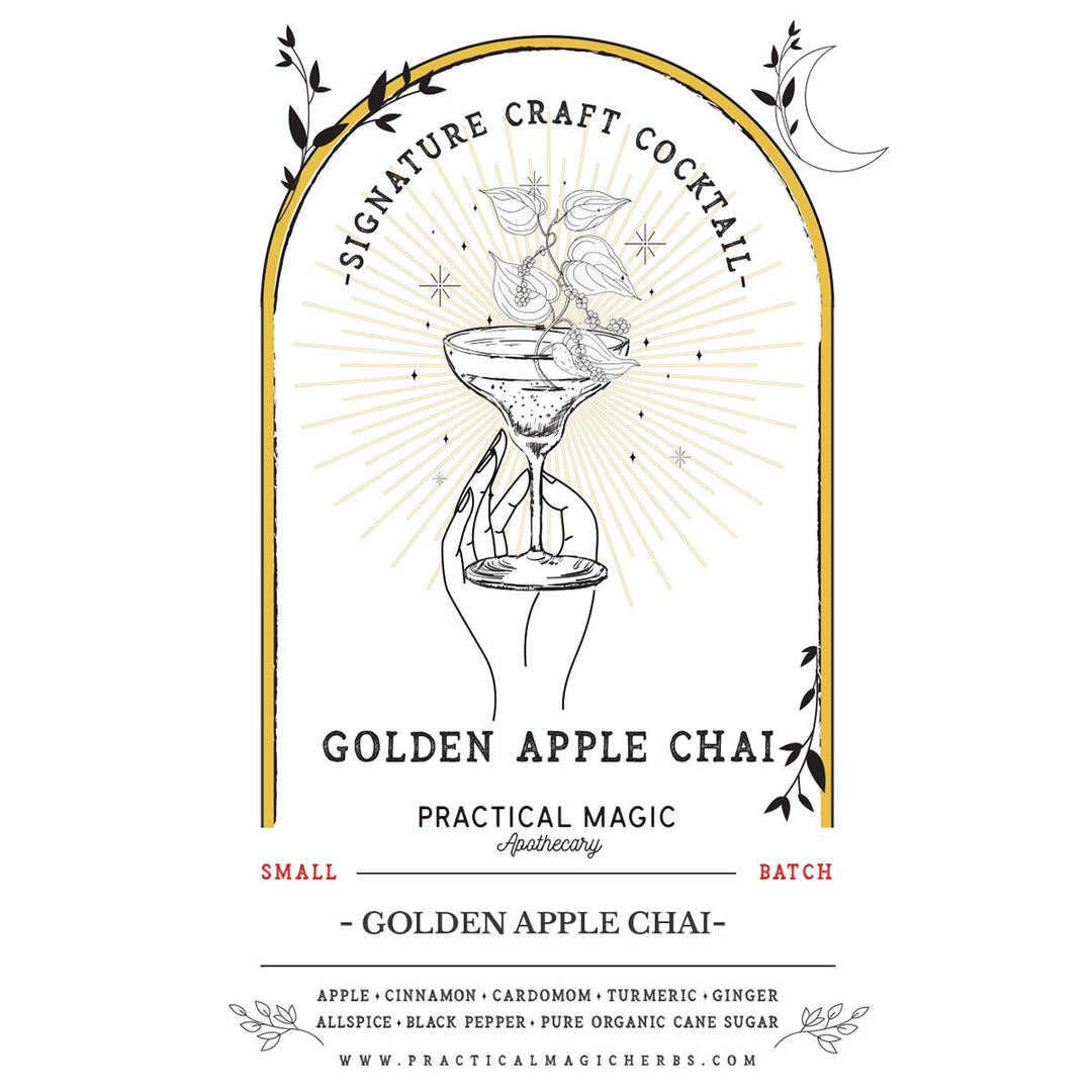 Practical Magic Apothecary Cocktail Kit - Golden Apple Chai - Lockwood Shop - Practical Magic Apothecary