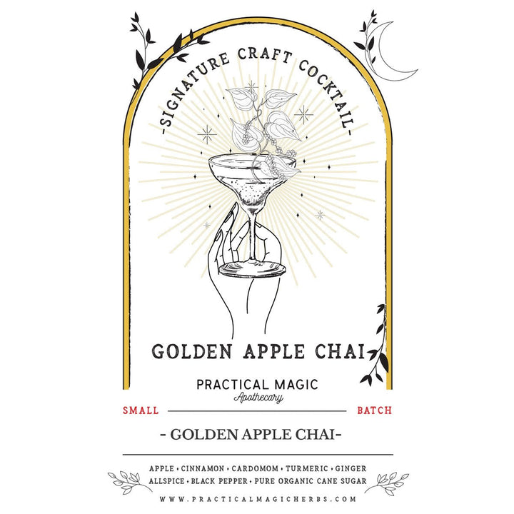 Practical Magic Apothecary Cocktail Kit - Golden Apple Chai - Lockwood Shop - Practical Magic Apothecary