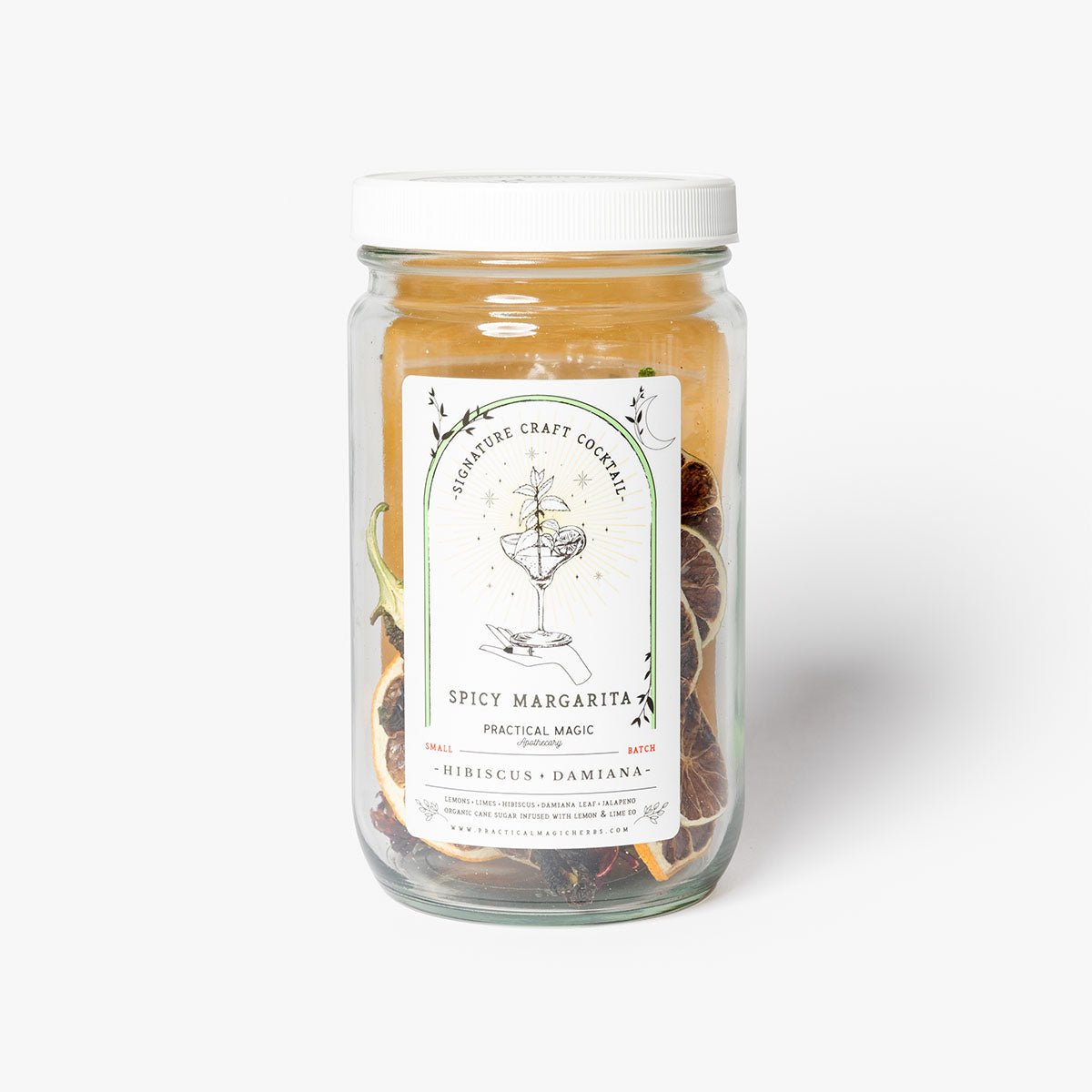 Practical Magic Apothecary Cocktail Kit - Hibiscus & Damiana Spicy Margarita - Lockwood Shop - Practical Magic Apothecary