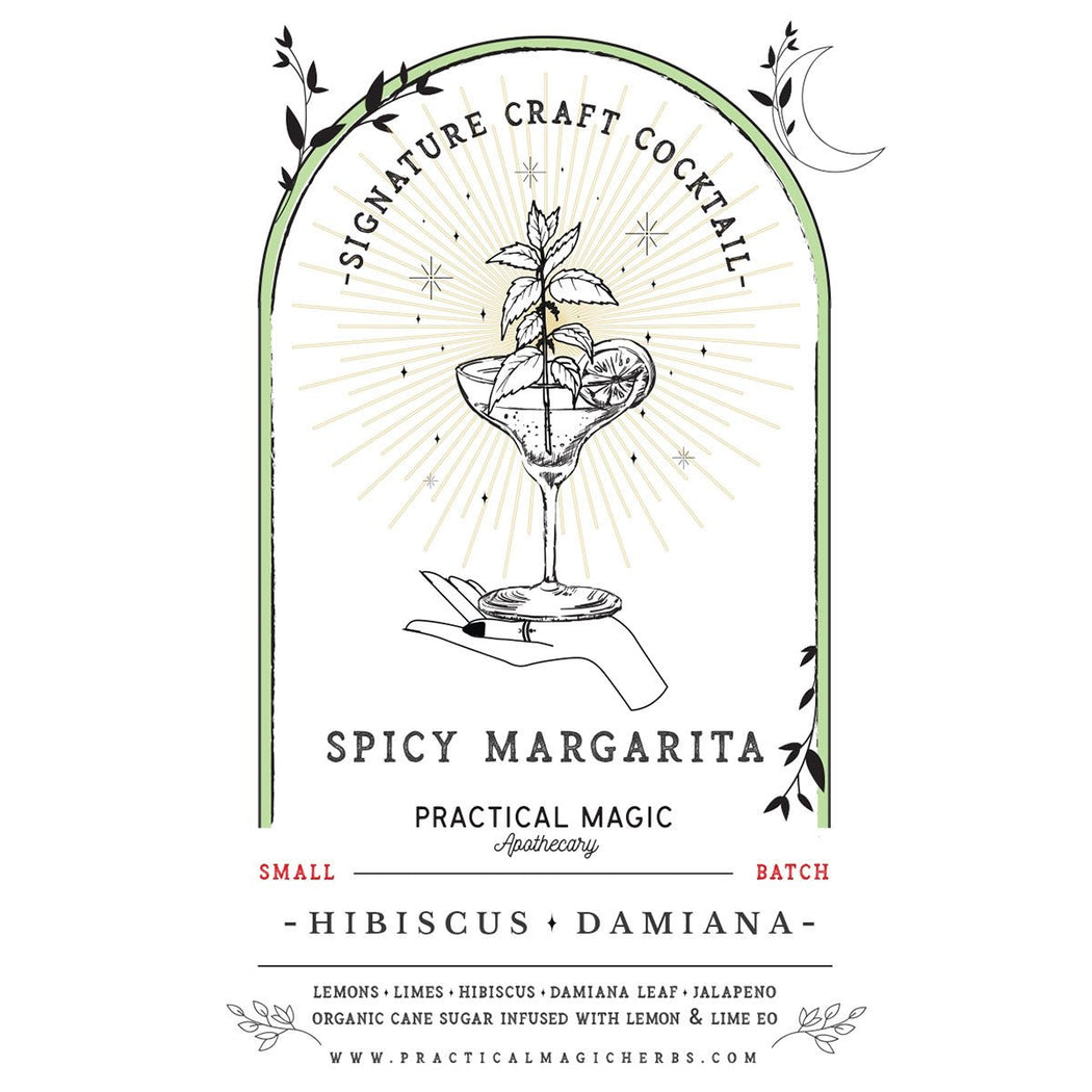 Practical Magic Apothecary Cocktail Kit - Hibiscus & Damiana Spicy Margarita - Lockwood Shop - Practical Magic Apothecary