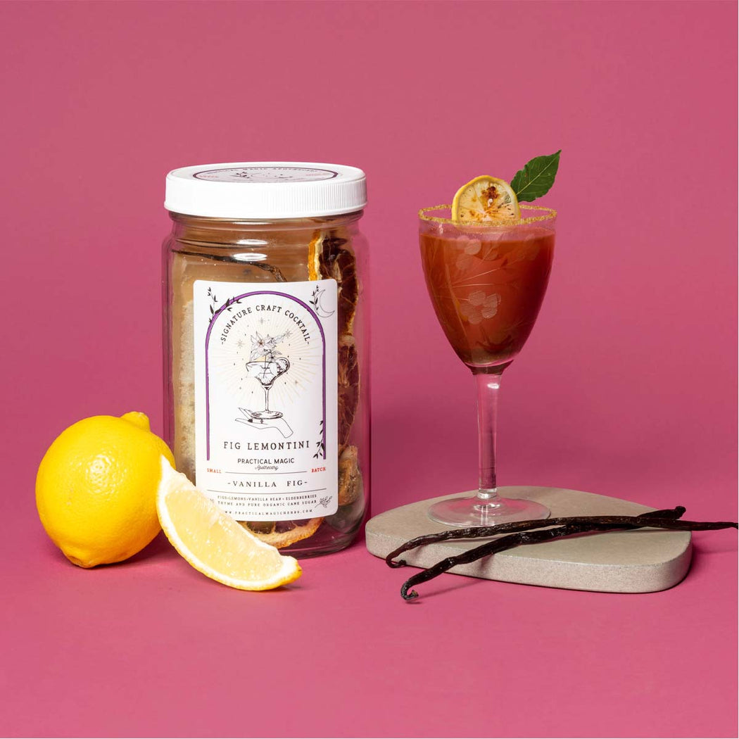 Practical Magic Apothecary Cocktail Kit - Vanilla Fig Lemontini - Lockwood Shop - Practical Magic Apothecary