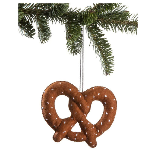 Pretzel Felt Ornament - Lockwood Shop - Silk Road Bazaar