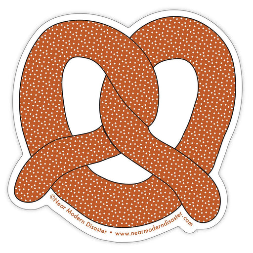 Pretzel Sticker - Lockwood Shop - Near Modern Disaster