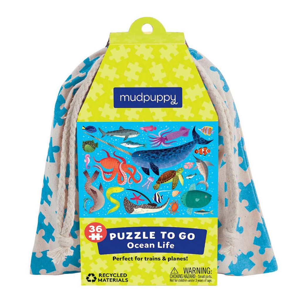 Puzzle To Go - Ocean Life - Lockwood Shop - Chronicle