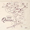 Queens Map Dish Towel - Lockwood Shop - Maptote