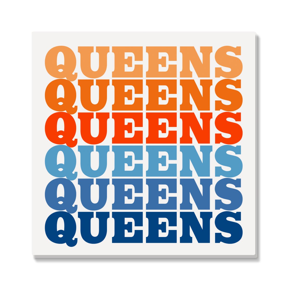 Queens Supergraphic Coaster — Lockwood Shop