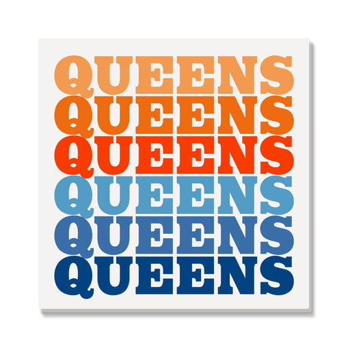 Queens Supergraphic Coaster - Lockwood Shop - Rock Scissor Paper