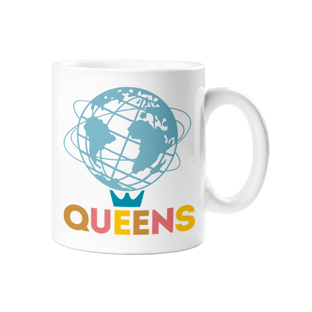 Queens Unisphere Mug - Lockwood Shop - Rock Scissor Paper