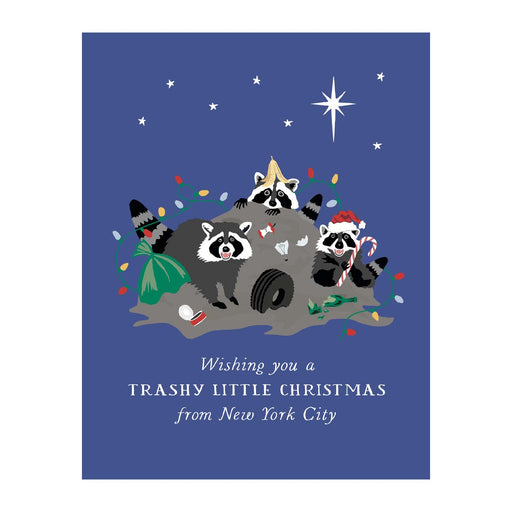 Raccoon NYC Holiday - Box of 8 Cards - Lockwood Shop - Party Of One
