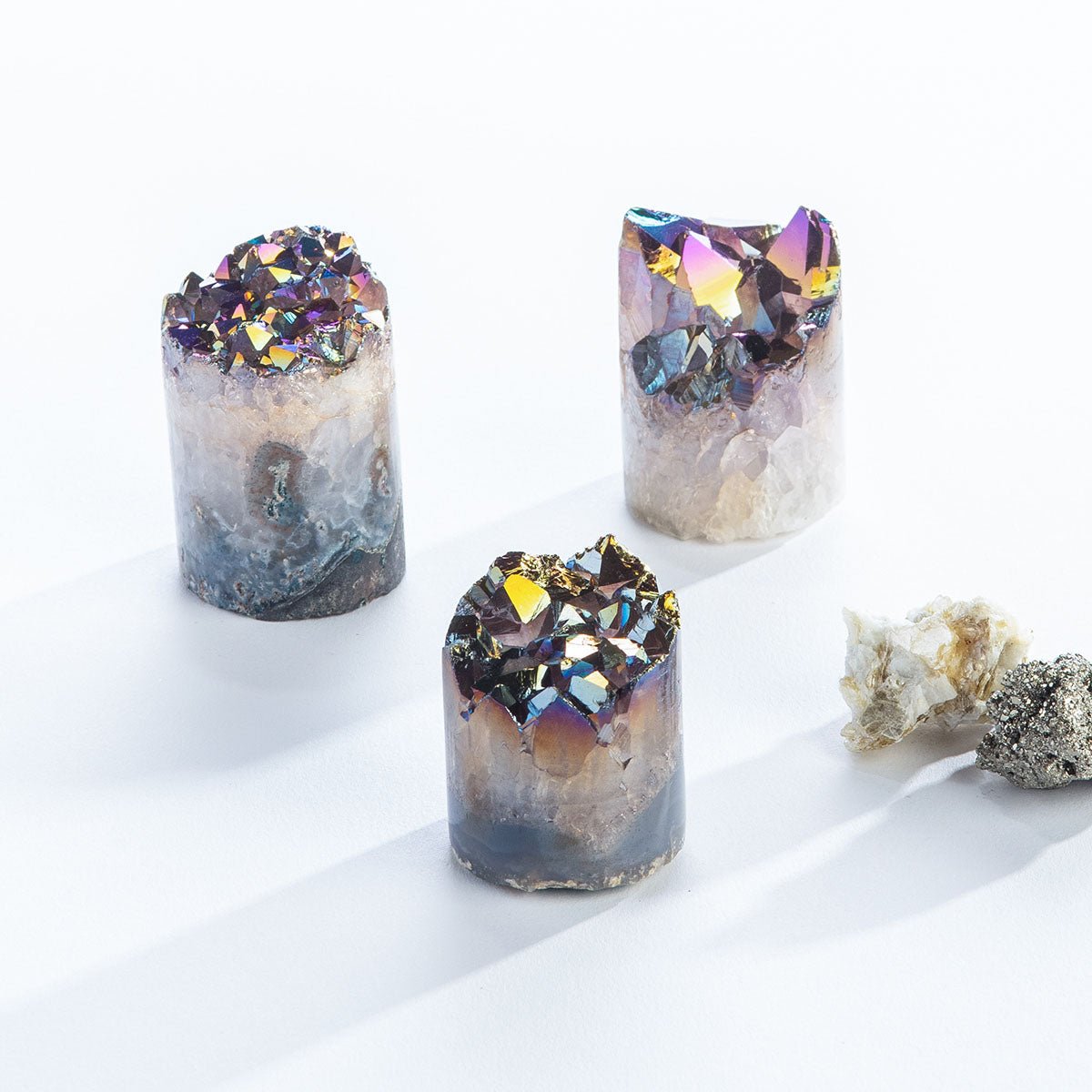 Rainbow Aura Crystal Cupcake - Lockwood Shop - GeoCentral