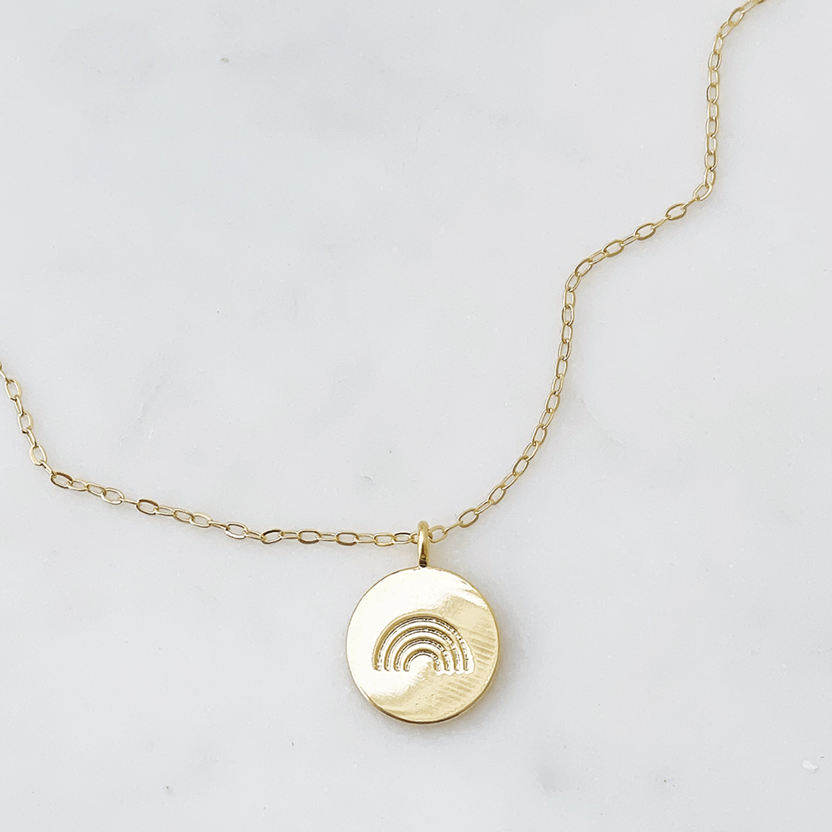 Rainbow Coin Necklace - Lockwood Shop - Lucky Collective