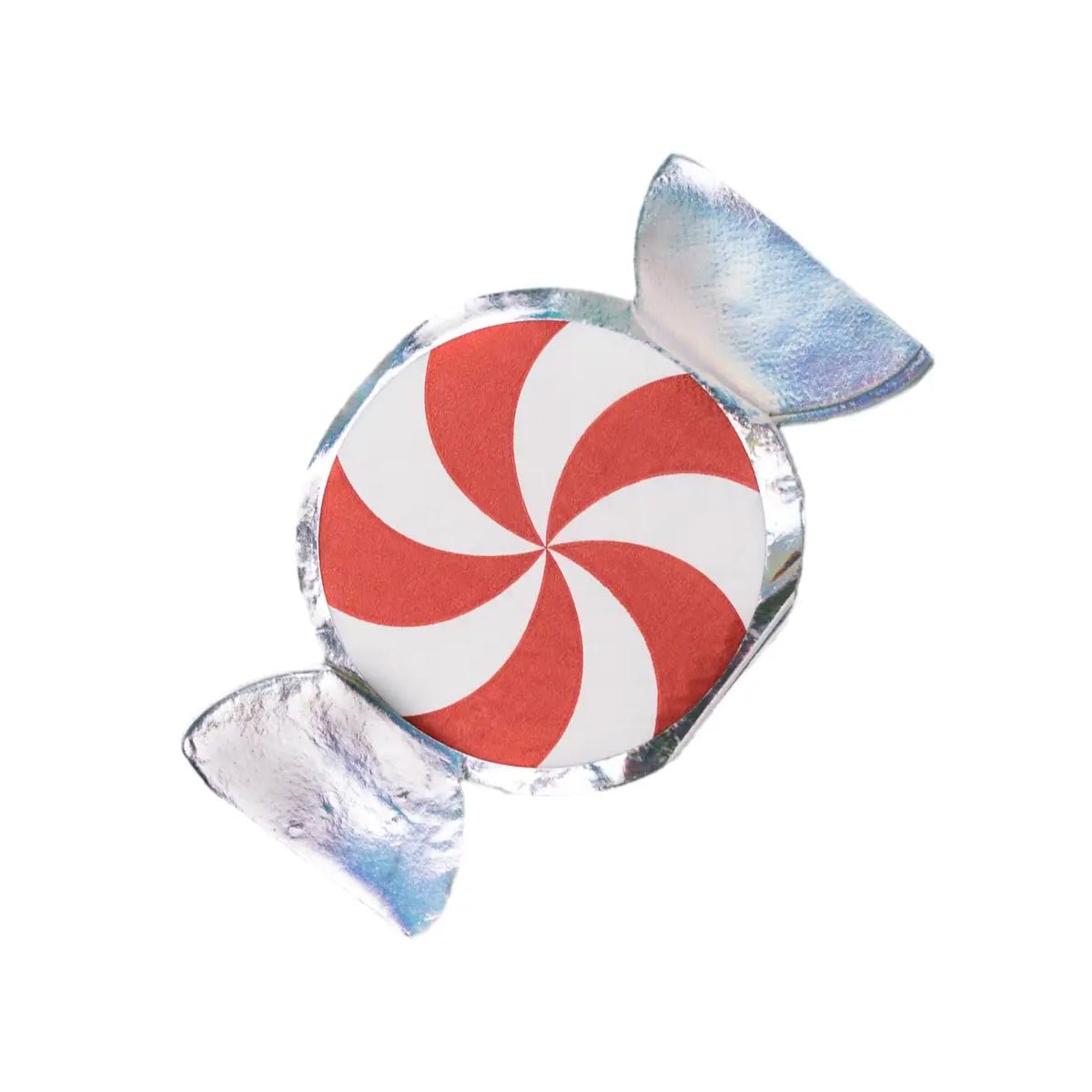 Red Peppermint Guest Napkins (16pk) - Lockwood Shop - Jollity & Co / Daydream Society