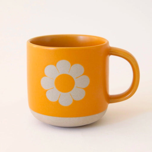 Retro Flower Ceramic Mug - Lockwood Shop - Sunshine Studios