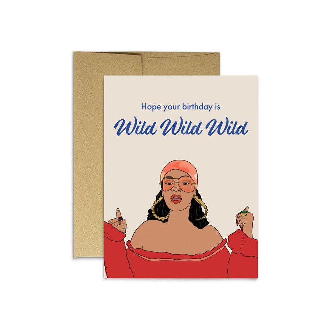 Rihanna Wild Wild Wild Birthday Card - Lockwood Shop - Party Mountain Paper