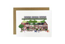 Row House Quarantine Greeting Card - Lockwood Shop - Little Design Shoppe & Creative Co