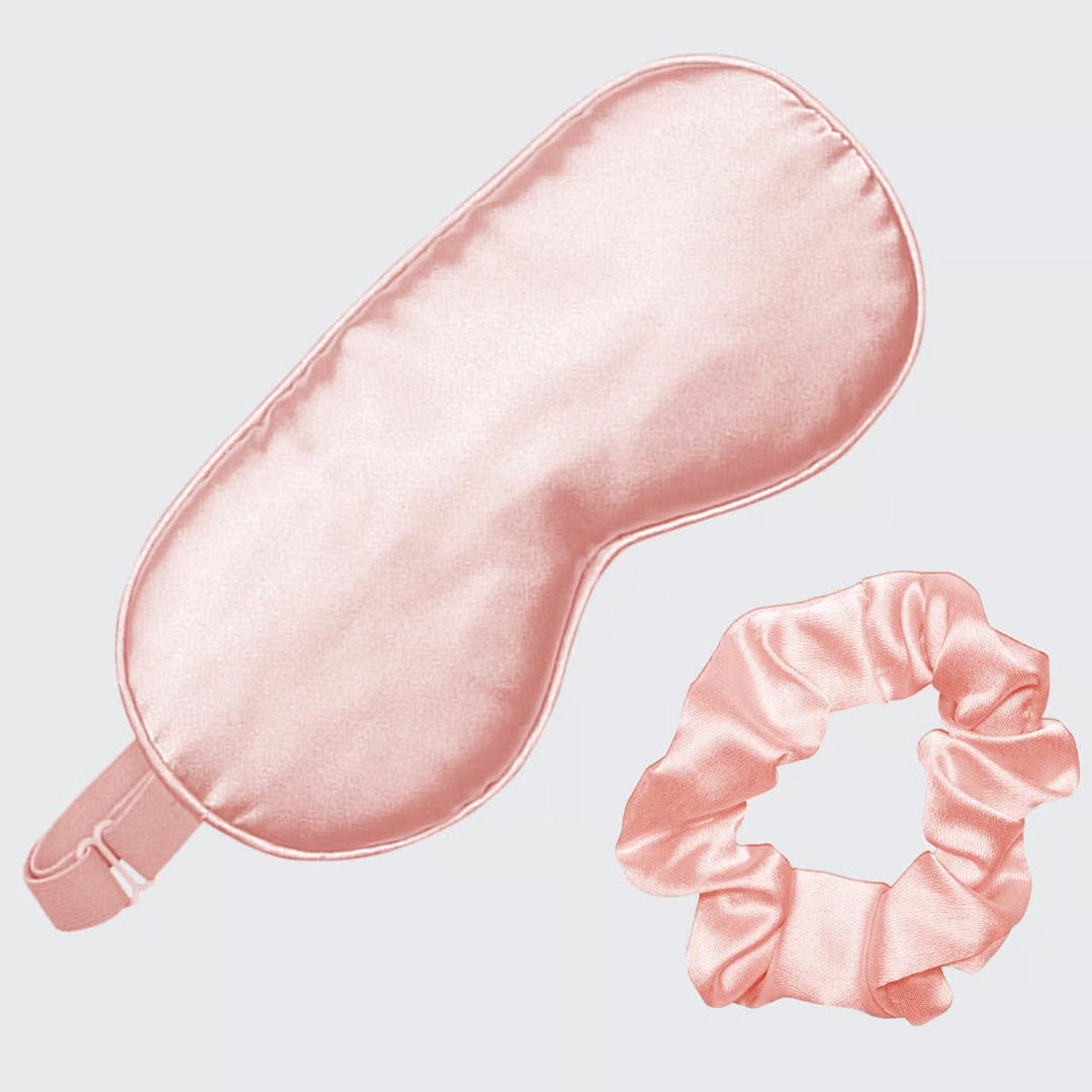 Satin Eye Mask &amp; Sleep Scrunchie Set - Lockwood Shop - Kitsch