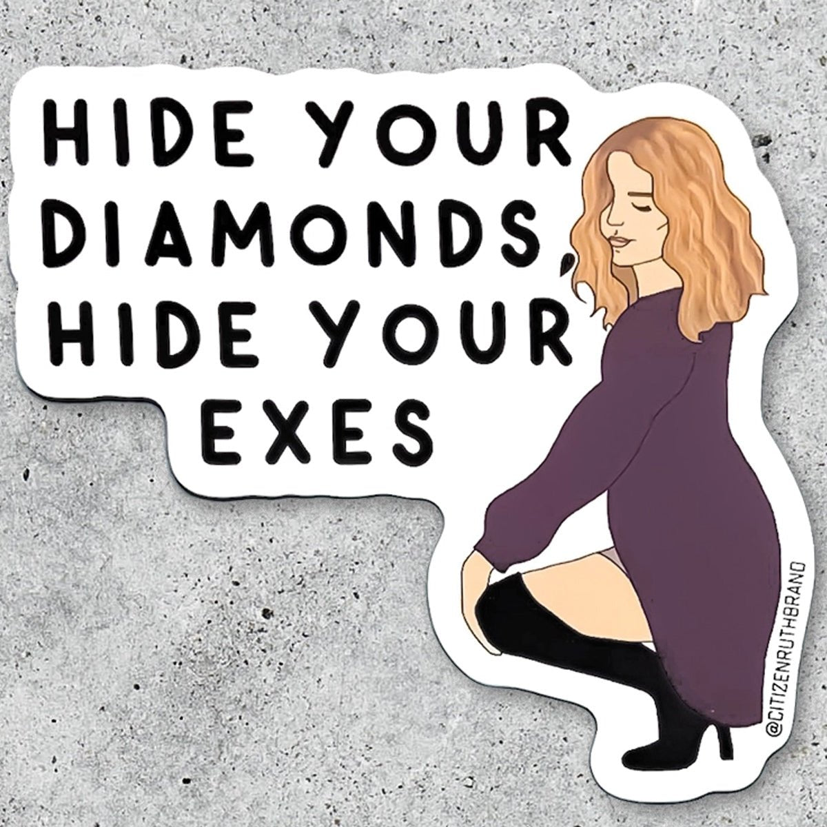 Schitt's Creek Sticker - Lockwood Shop - Citizen Ruth