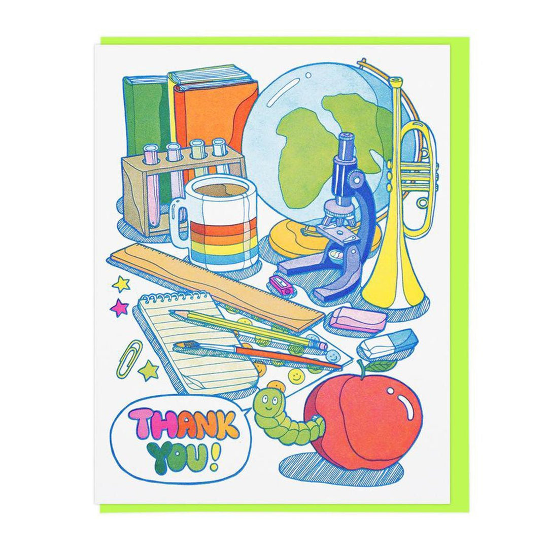 School Stuff Thank You Card - Lockwood Shop - Lucky Horse