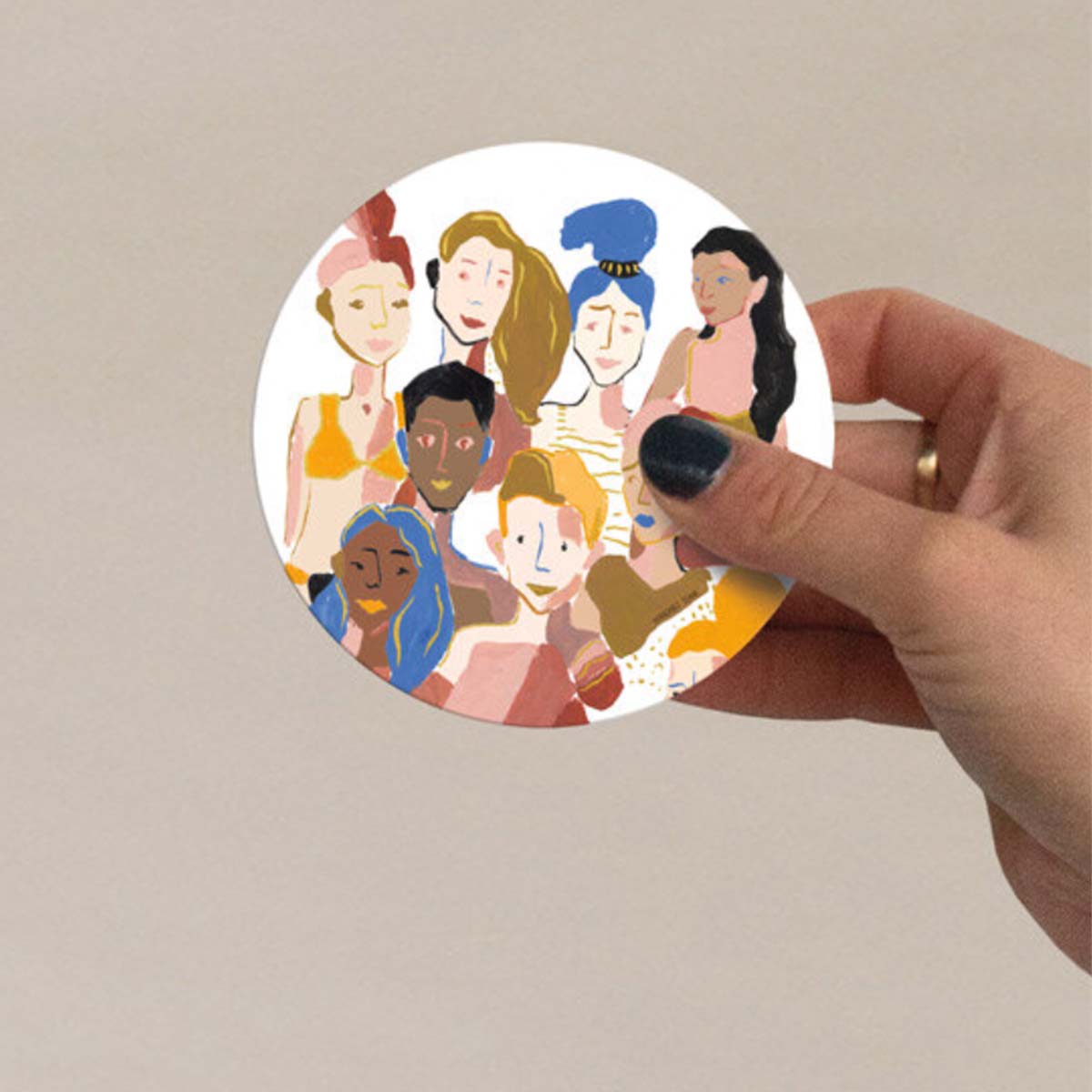 Seedlings Coaster - Faces - Lockwood Shop - Seedlings