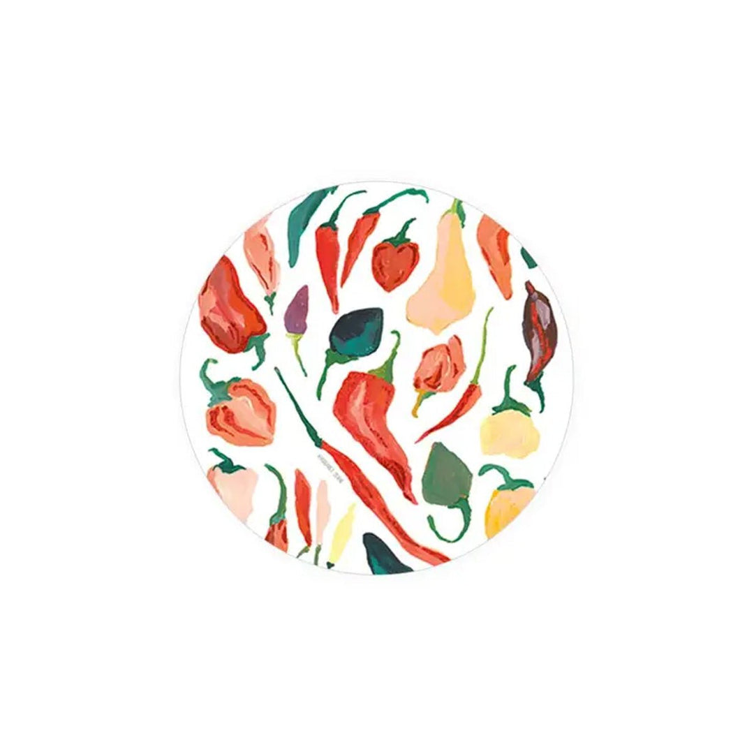 Seedlings Coaster - Hot Peppers - Lockwood Shop - Seedlings