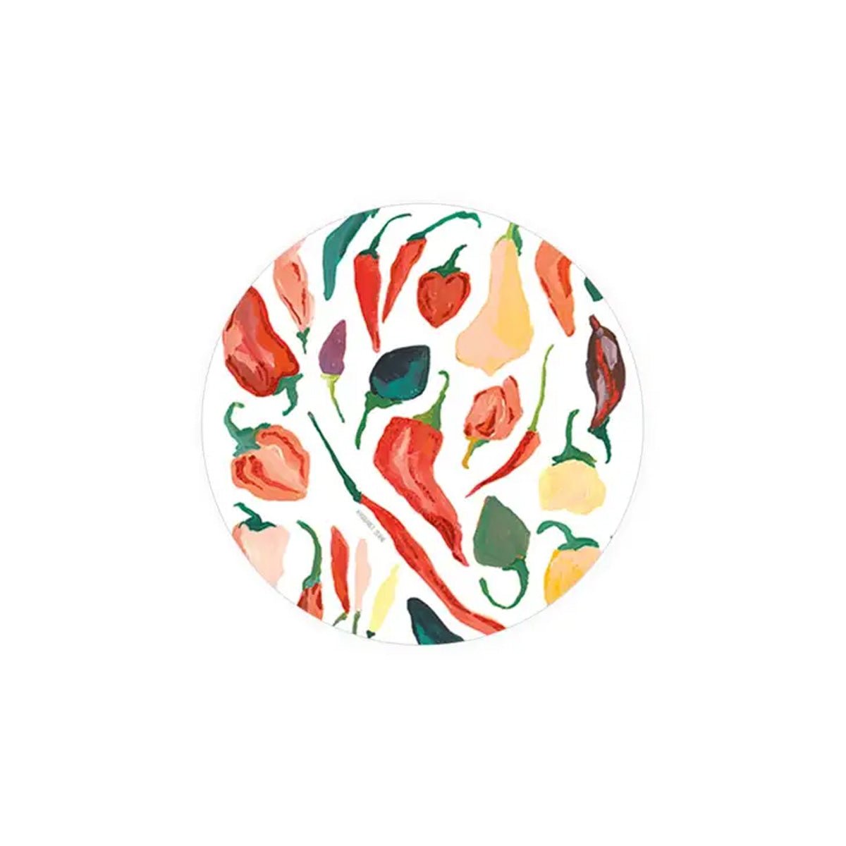 Seedlings Coaster - Hot Peppers - Lockwood Shop - Seedlings
