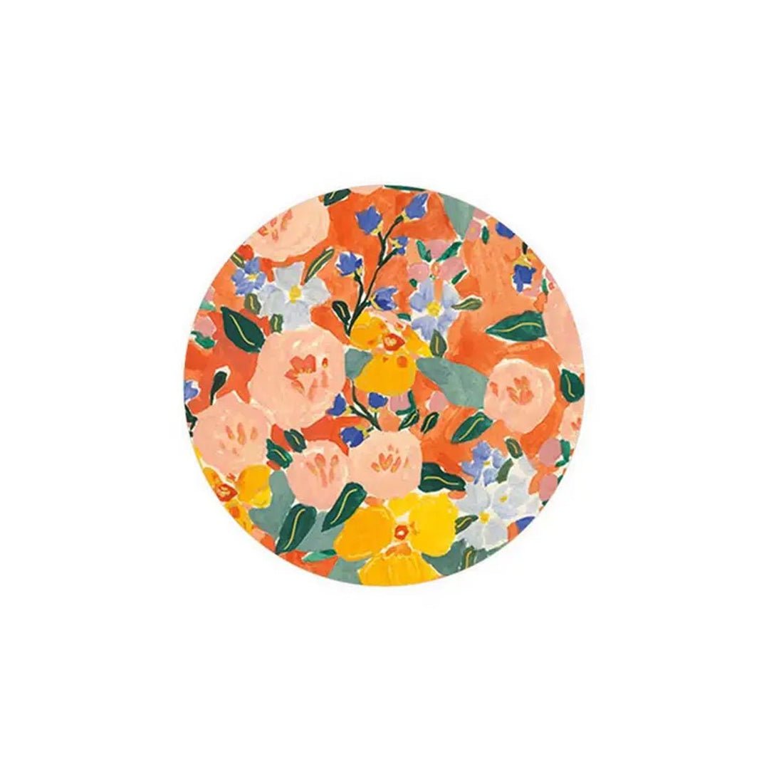 Seedlings Coaster - Red &amp; Orange Floral - Lockwood Shop - Seedlings