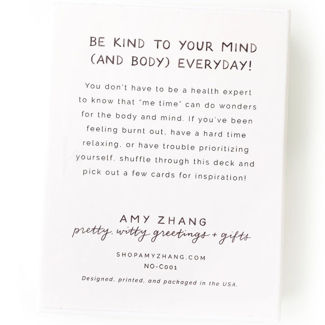 Self Care Card Deck - Lockwood Shop - Amy Zhang
