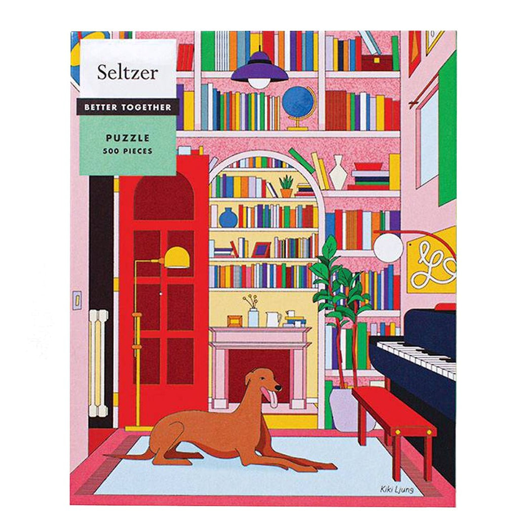 Seltzer Puzzle - Library Greyhound Puzzle - Lockwood Shop - Seltzer Goods