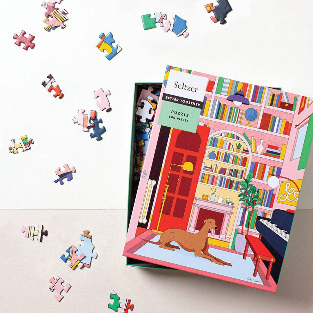 Seltzer Puzzle - Library Greyhound Puzzle - Lockwood Shop - Seltzer Goods