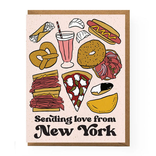 Sending Love from New York Greeting Card - Lockwood Shop - Boss Dotty Paper Co