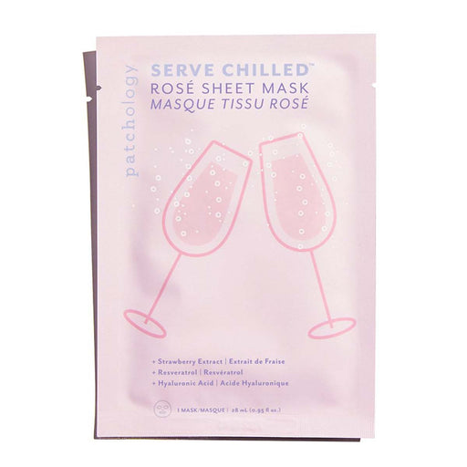 Serve Chilled Rose Sheet Mask - Lockwood Shop - Patchology