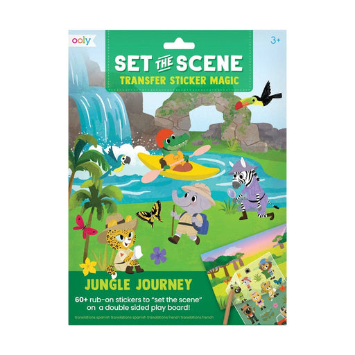 Set the Scene Transfer Sticker Magic - Jungle Journey - Lockwood Shop - Ooly