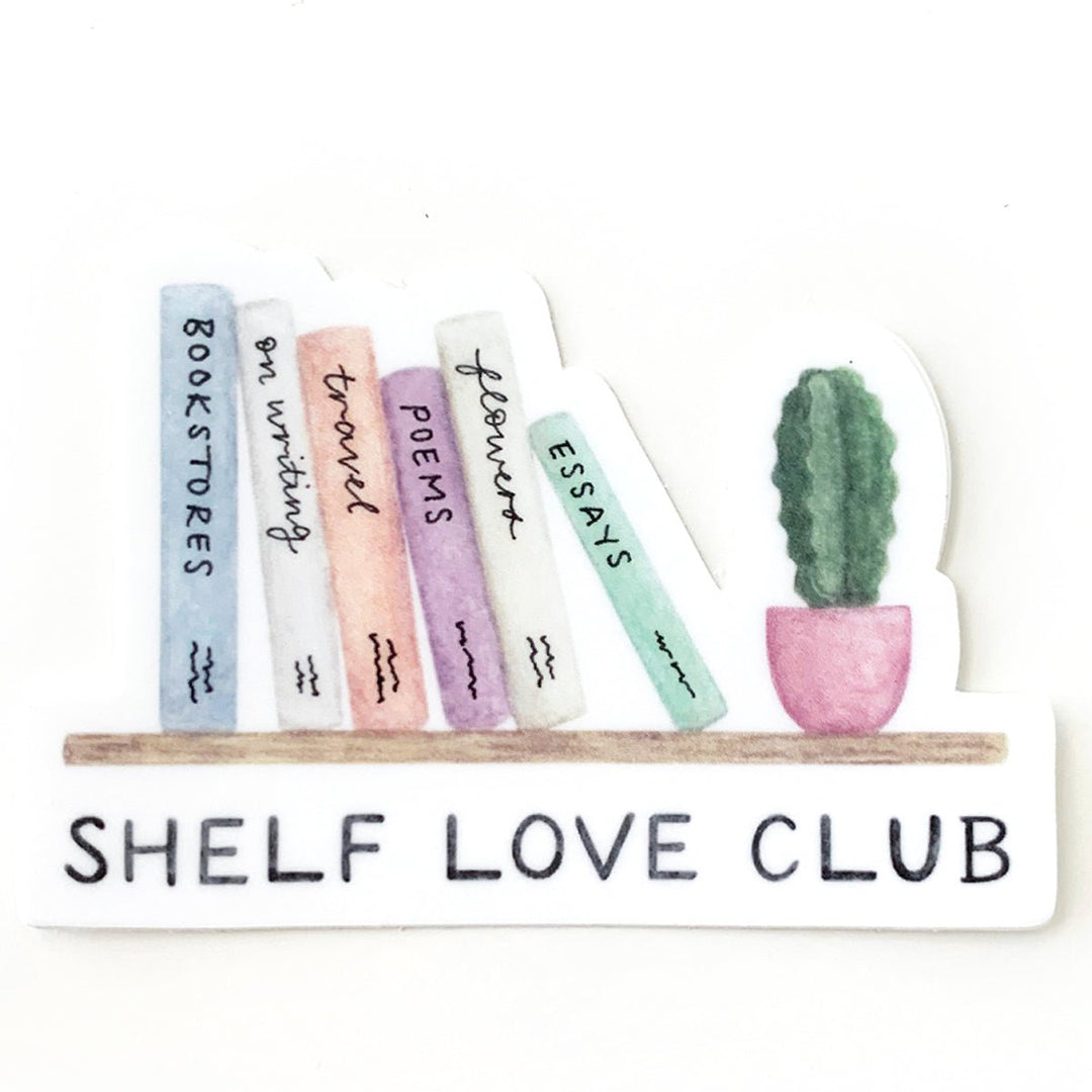 Shelf Love Club Sticker - Lockwood Shop - Amy Zhang