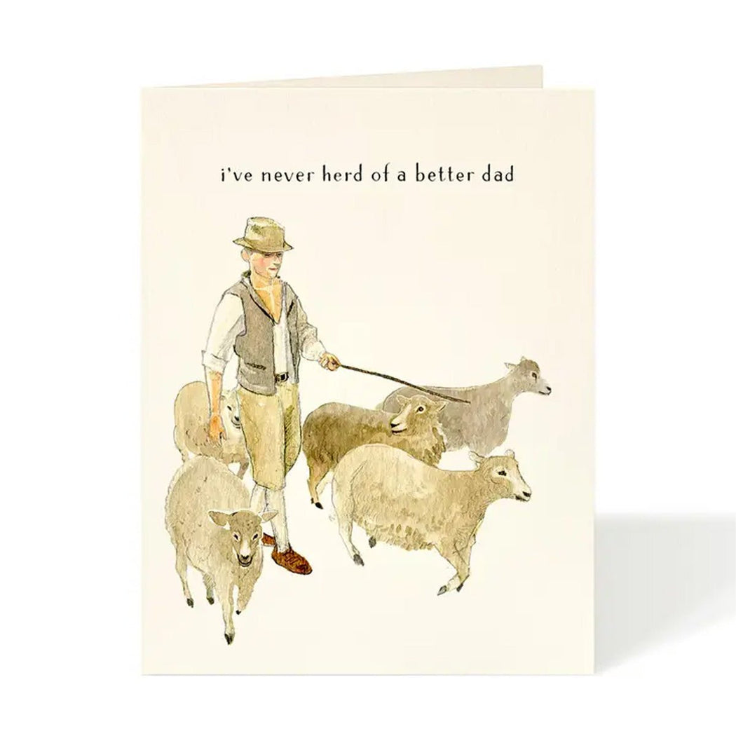 Shepherd Father's Day Card - Lockwood Shop - Felix Doolittle