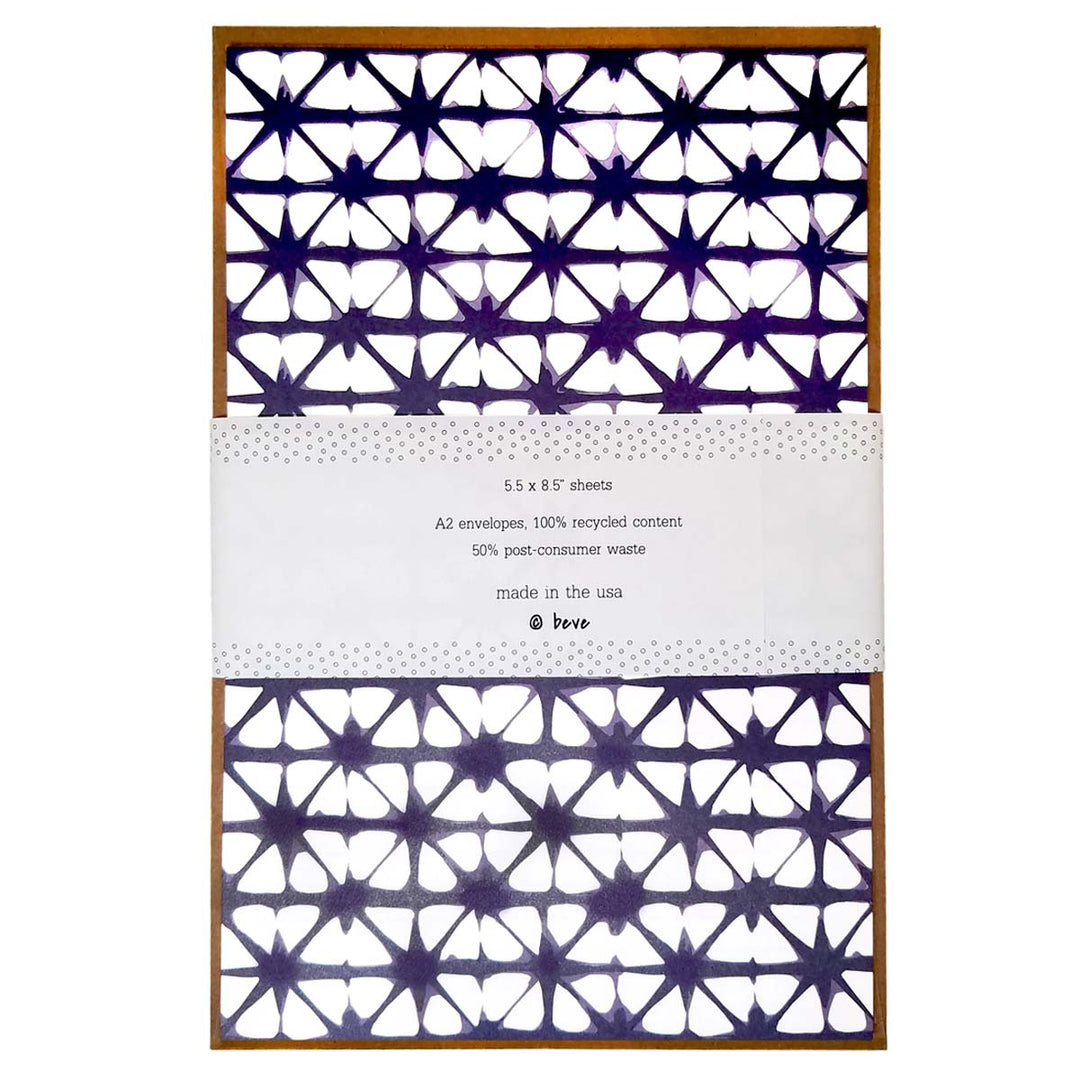 Shibori Letter Writing Set - Lockwood Shop - beve!