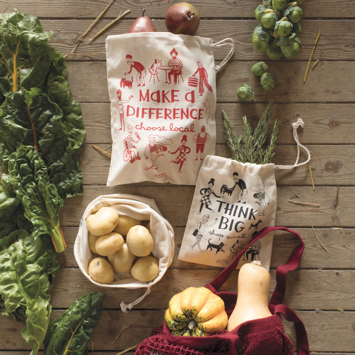 Shop Local Produce Bag - Lockwood Shop - Now Designs