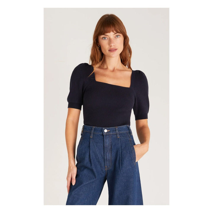 Sibyl Sweater Top in Deep Navy - Lockwood Shop - Z Supply