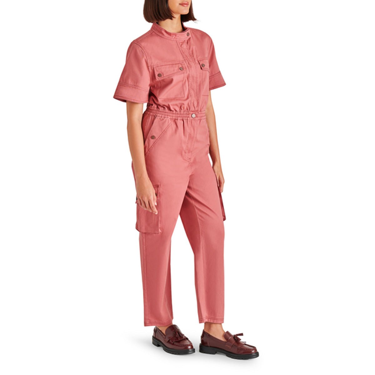 Sicily Jumpsuit in Rose - Lockwood Shop - Steve Madden