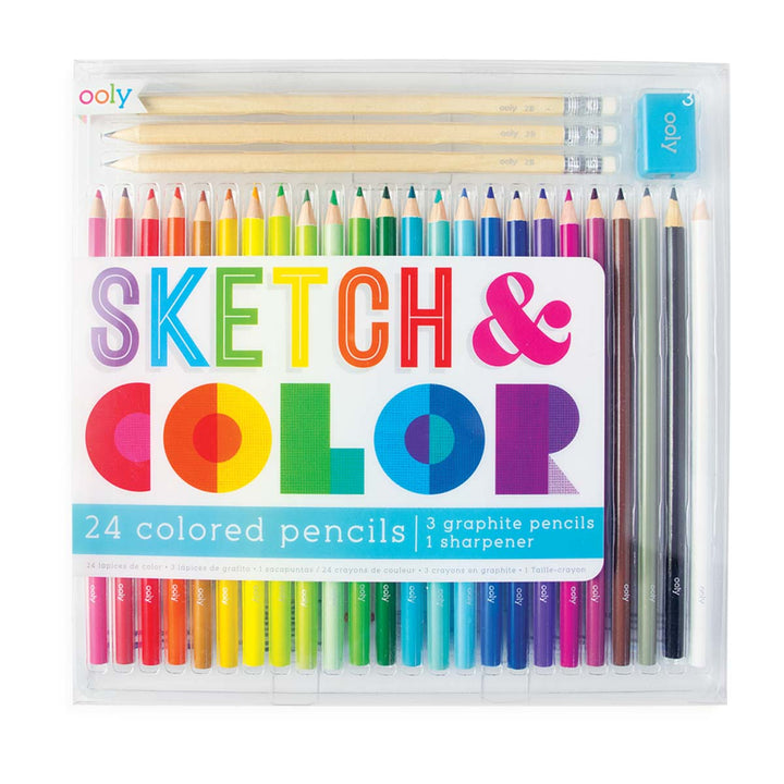 Sketch &amp; Color Pencil Set - Lockwood Shop - Ooly