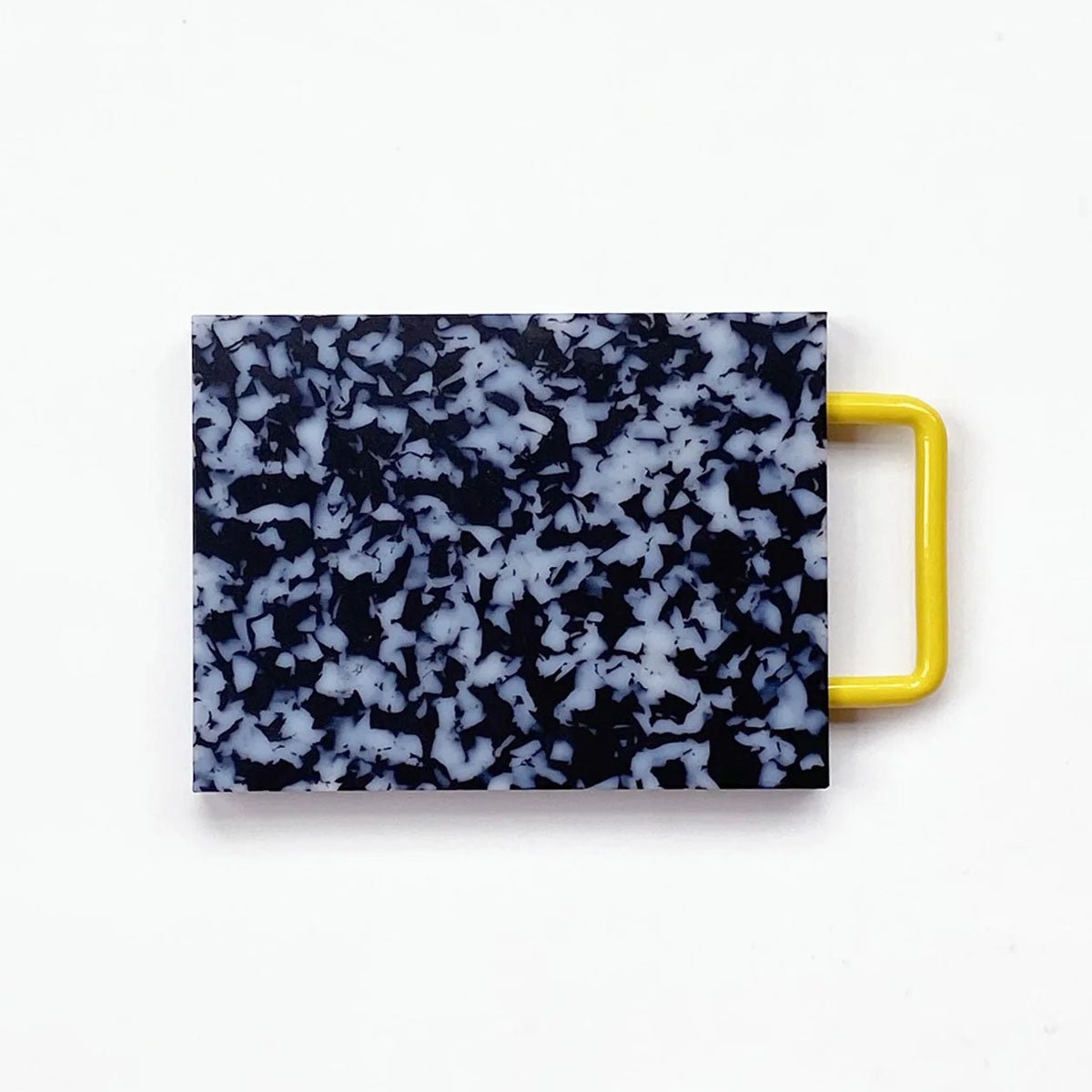 Small Cutting Board w/ Handle - Black/ White - Lockwood Shop - Fredericks & Mae