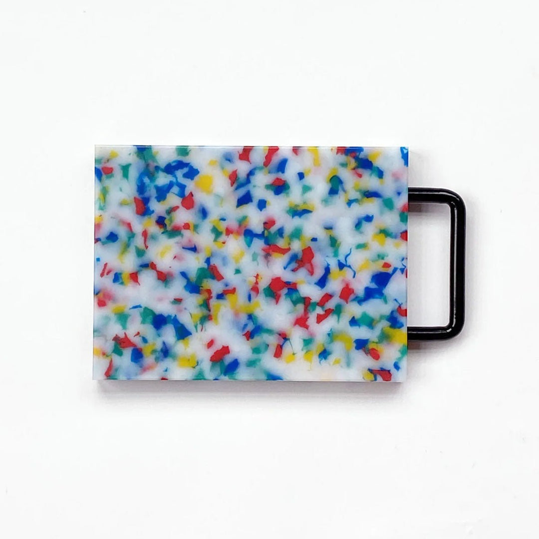 Small Cutting Board w/ Handle - Multi Confetti - Lockwood Shop - Fredericks &amp; Mae