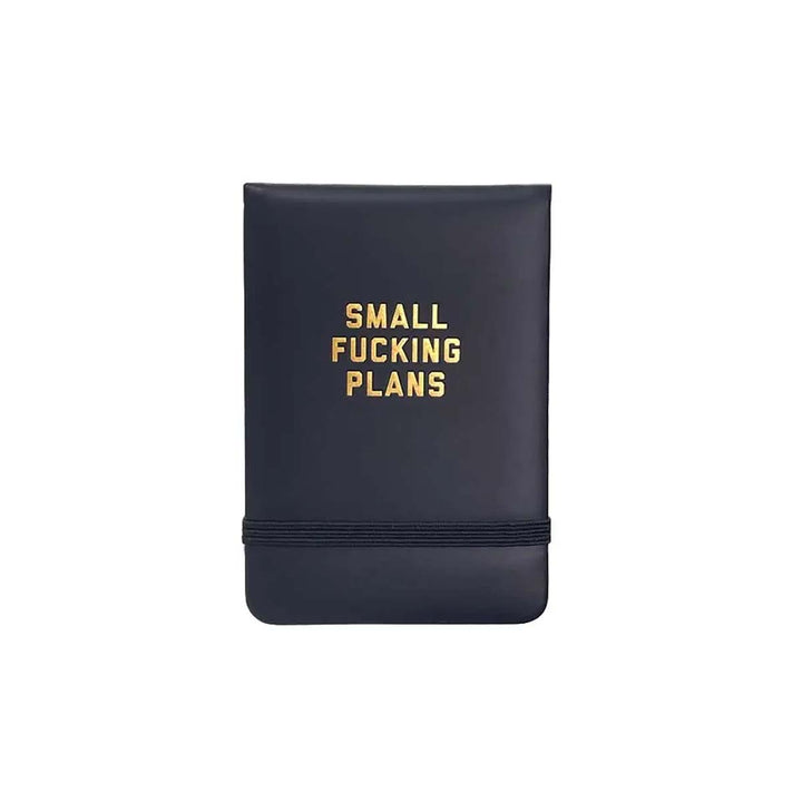 Small Fucking Plans Jotter - Lockwood Shop - Golden Gems