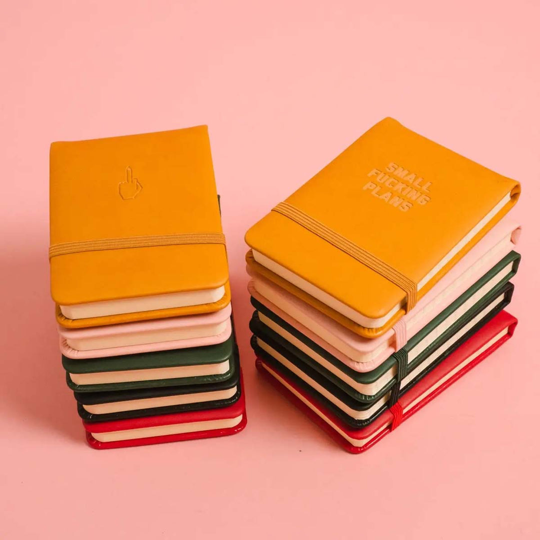 Small Fucking Plans Jotter - Lockwood Shop - Golden Gems