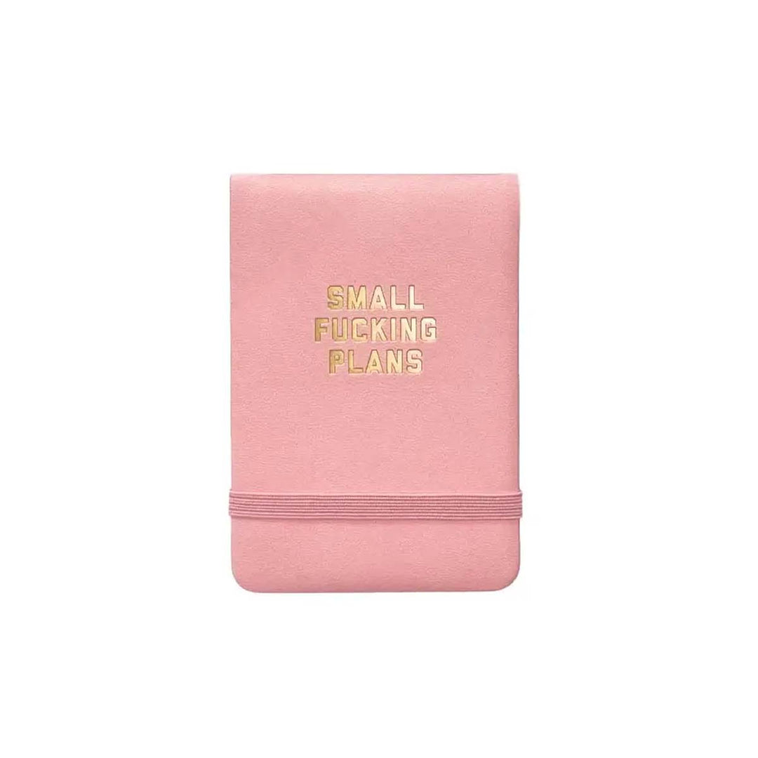 Small Fucking Plans Jotter - Lockwood Shop - Golden Gems